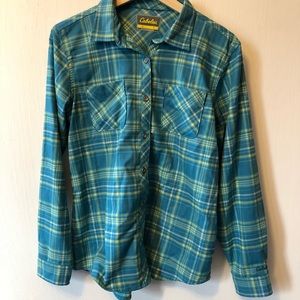 Cabelas plaid shirt